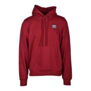 Diesel Bomullsblandning Sweatshirt Red, Herr