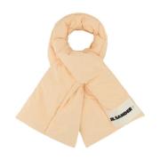 Jil Sander Ljusrosa Polyester Scarf Pink, Dam