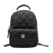 Chanel Vintage Pre-owned Laeder chanel-vskor Black, Dam