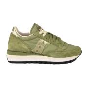 Saucony Stiliga Sneakers med Gummisula Green, Dam