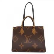 Louis Vuitton Vintage Pre-owned Tyg louis-vuitton-vskor Brown, Dam