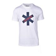 Bikkembergs Stilfull Bomull T-shirt Kollektion White, Herr