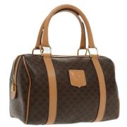 Celine Vintage Pre-owned Laeder handvskor Brown, Dam