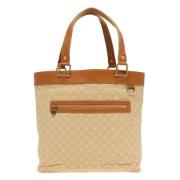 Louis Vuitton Vintage Pre-owned Canvas louis-vuitton-vskor Beige, Dam