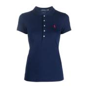 Polo Ralph Lauren Blå T-shirts och Polos Blue, Dam