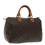 Louis Vuitton Vintage Pre-owned Canvas louis-vuitton-vskor Brown, Dam