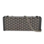 Goyard Vintage Pre-owned Canvas kuvertvskor Black, Dam