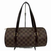 Louis Vuitton Vintage Pre-owned Tyg handvskor Brown, Dam