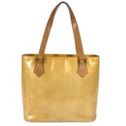 Louis Vuitton Vintage Pre-owned Tyg louis-vuitton-vskor Beige, Dam