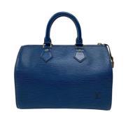 Louis Vuitton Vintage Pre-owned Laeder louis-vuitton-vskor Blue, Dam