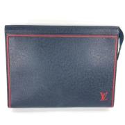 Louis Vuitton Vintage Pre-owned Tyg louis-vuitton-vskor Blue, Dam