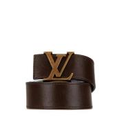 Louis Vuitton Vintage Pre-owned Laeder skrp Brown, Dam