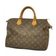 Louis Vuitton Vintage Pre-owned Tyg louis-vuitton-vskor Brown, Dam