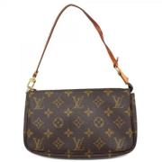 Louis Vuitton Vintage Pre-owned Tyg louis-vuitton-vskor Brown, Dam