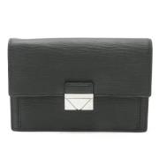 Louis Vuitton Vintage Pre-owned Tyg louis-vuitton-vskor Black, Dam