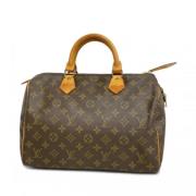 Louis Vuitton Vintage Pre-owned Tyg louis-vuitton-vskor Brown, Dam