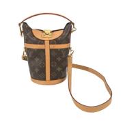 Louis Vuitton Vintage Pre-owned Canvas louis-vuitton-vskor Brown, Dam