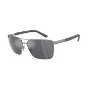 Arnette Grå Spegel Solglasögon Gray, Unisex