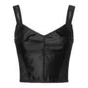 Dolce & Gabbana Svart Topp Black, Dam