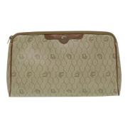 Dior Vintage Pre-owned Canvas kuvertvskor Beige, Dam