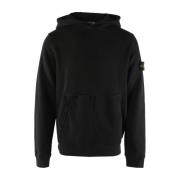 Stone Island Grön Bomullströja för Män Black, Herr