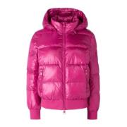 Armani Exchange Quiltad Logosleeve Huva Jacka Pink, Dam