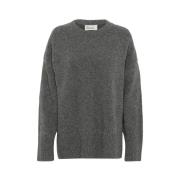 My Essential Wardrobe Elegant Köpenhamn Pullover Stickad Tröja Gray, D...