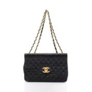 Chanel Vintage Pre-owned Laeder chanel-vskor Black, Dam