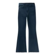 Mother Elegant Fray Flair Denim Byxor Blue, Herr