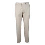 Hugo Boss Elegant Dambyxor med Stretchmaterial Beige, Herr