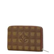 Chanel Vintage Pre-owned Canvas plnbcker Brown, Dam