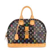 Louis Vuitton Vintage Pre-owned Canvas handvskor Black, Dam