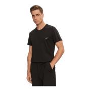 Hugo Boss Regular Fit Bomull T-shirt - Svart Black, Herr