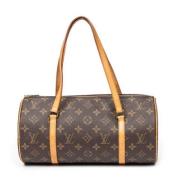 Louis Vuitton Vintage Pre-owned Canvas handvskor Brown, Dam