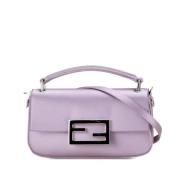 Fendi Vintage Pre-owned Canvas fendi-vskor Purple, Dam