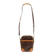 Louis Vuitton Vintage Pre-owned Canvas louis-vuitton-vskor Brown, Dam