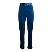 Actualee Elegant Stretch Byxor Blue, Dam