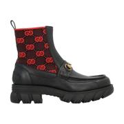 Gucci Logo GG Ankelboots Multicolor, Herr