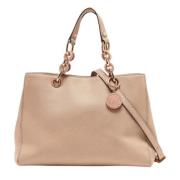 Michael Kors Pre-owned Pre-owned Tyg axelremsvskor Beige, Dam