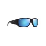 Maui Jim Stiliga solglasögon för utomhusäventyr Blue, Herr