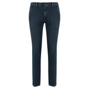 Roy Roger's Slim Fit Blå Denim Byxor Blue, Herr