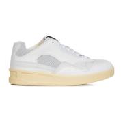 Jil Sander Vita Sneakers med Snörning White, Herr