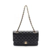 Chanel Vintage Pre-owned Laeder chanel-vskor Black, Dam