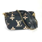 Louis Vuitton Vintage Pre-owned Tyg louis-vuitton-vskor Black, Dam