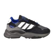 Adidas Sneakers med 50% läderfibrer Black, Herr