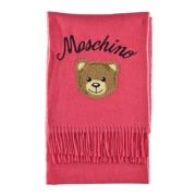 Moschino Ullblandning Halsduk Pink, Dam