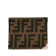 Fendi Vintage Pre-owned Canvas plnbcker Brown, Dam