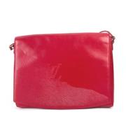 Louis Vuitton Vintage Pre-owned Tyg louis-vuitton-vskor Red, Dam