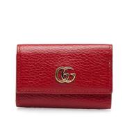 Gucci Vintage Pre-owned Laeder nyckelhllare Red, Dam