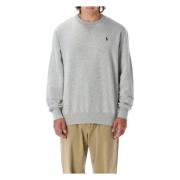 Ralph Lauren Herrkläder Stickat AndoverHeather Ss25 Gray, Herr